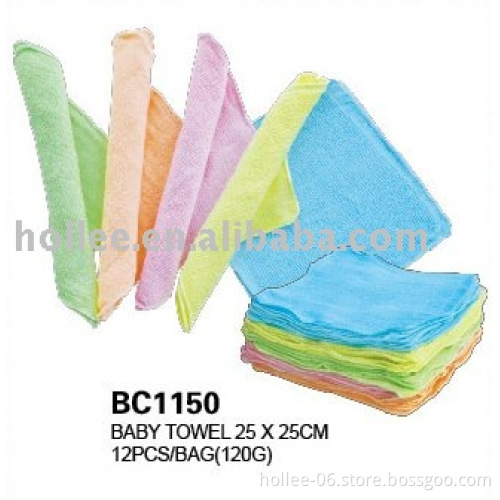 baby towel washcloth